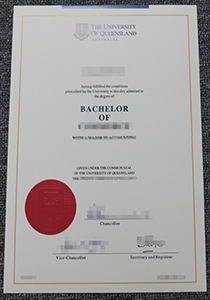 fake university of queenslad diploma sample from buyfakedegree.com
