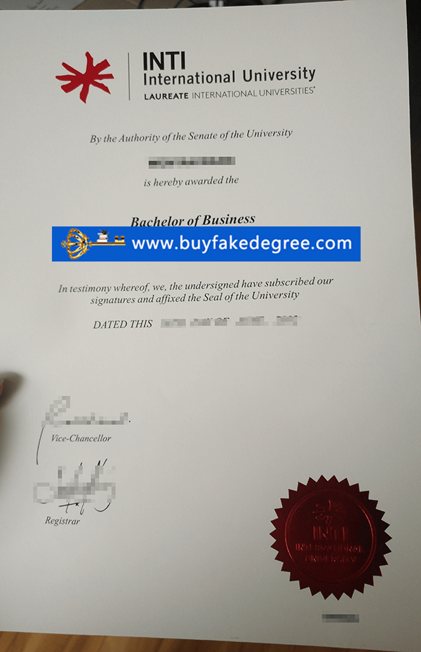 INTI diploma