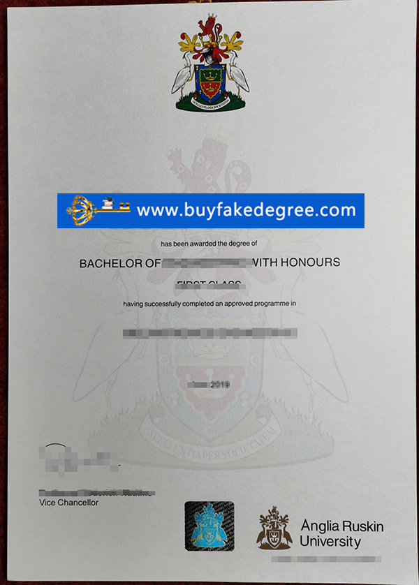 Anglia Ruskin University degree