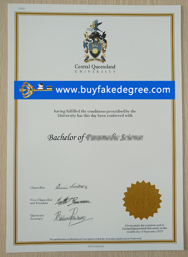 CQU degree