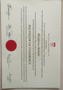 McGill University degree