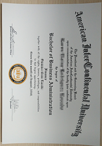 AIU degree