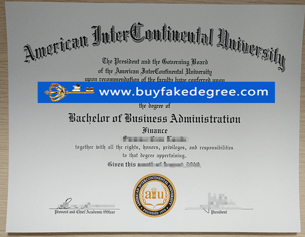 AIU degree