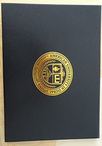 AUD degree, AUD diploma certificate cover