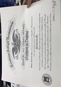 Curatores College diploma