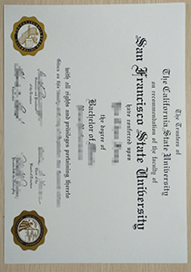SFSU degree