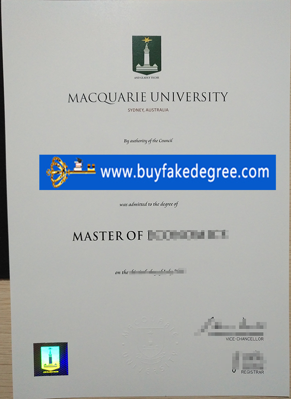 Macquarie University degree