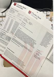 charles sturt university transcript