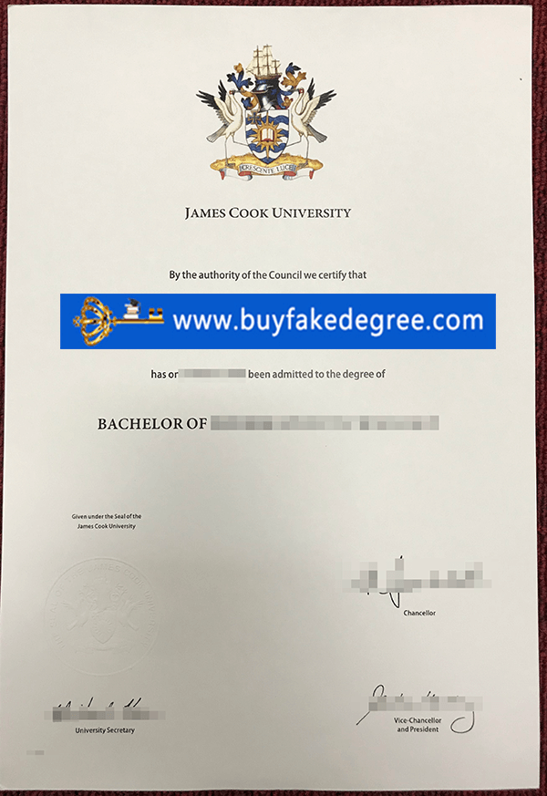 James Cook University degree