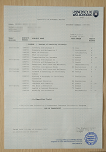 University of wollongong australia transcript buy fake degree transcript