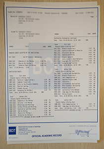 BCIT transcript, buy fake BCIT transcript