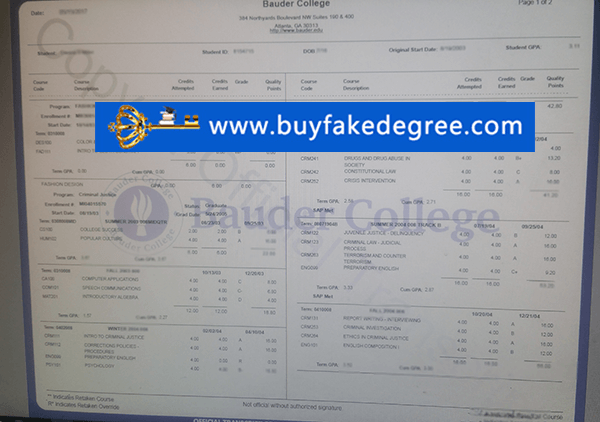 fake Bauder College transcript, buy fake Bauder College transcript, buy fake Bauder College diploma