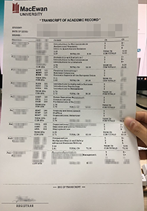 MacEwan University transcript, fake MacEwan University transcript, buy fake transcript of MacEwan University