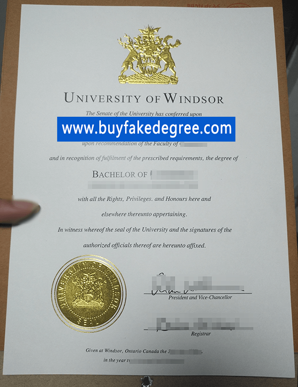 University of Windsor diploma, fake University of Windsor diploma, buy fake degree of University of Windsor
