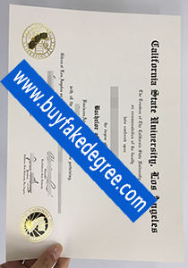 CSULA diploma, fake CSULA diploma