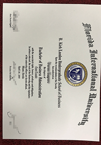 Florida International University diploma, fake Florida International University degree
