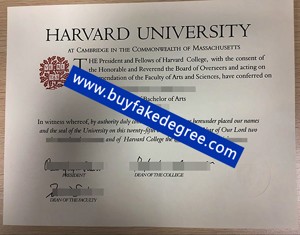 Harvard University degree, buy fake Harvard University diploma