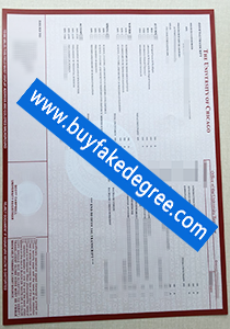 University of Chicago transcript, buy fake University of Chicago transcript