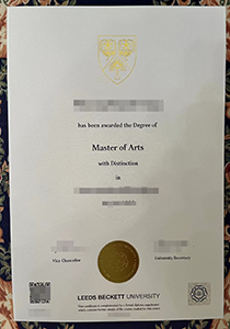 Leeds Beckett University diploma