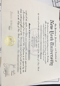 New York University diploma