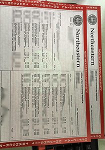 Northeastern university transcript, fake Northeastern university transcript