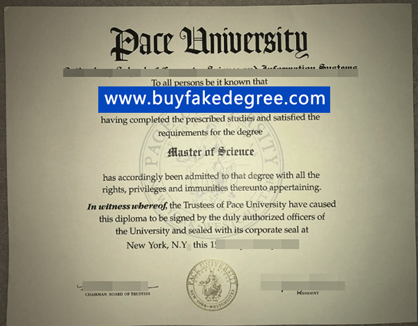 Pace University degree