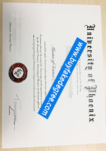 University of Phoenix diploma