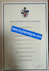 University of Nottingham diploma