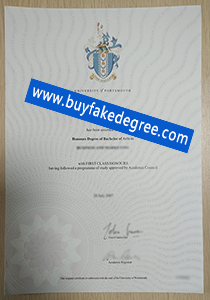 University of Portsmouth diploma
