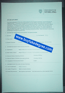 University of Stirling transcript, buy fake University of Stirling transcript
