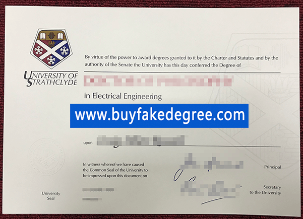 University of Strathclyde degree