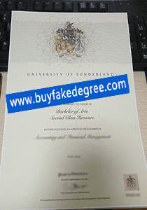 University of Sunderland diploma, buy fake University of Sunderland degree