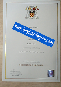 University of Winchester degree