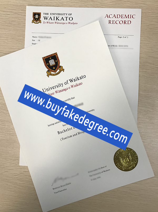 University of Waikato degree and transcript, fake degree and transcript of University of Waikato