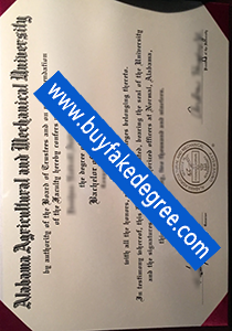 Alabama A&M University diploma