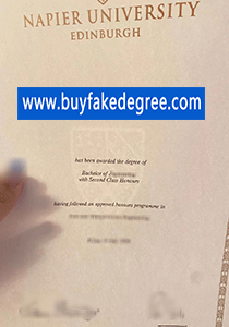 Buy Fake Napier University Edinburgh Degree that Match Original Degree with Real Watermark