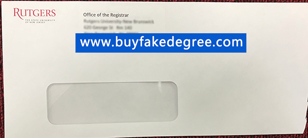 Rutgers University transcript envelope buy fake transcript envelope