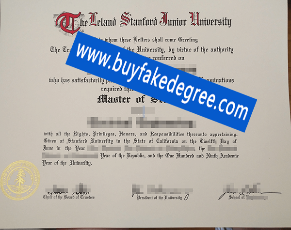 Stanford University degree