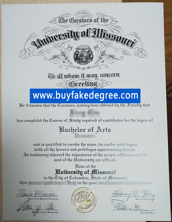 university of missouri degree buy university of missouri fake degree