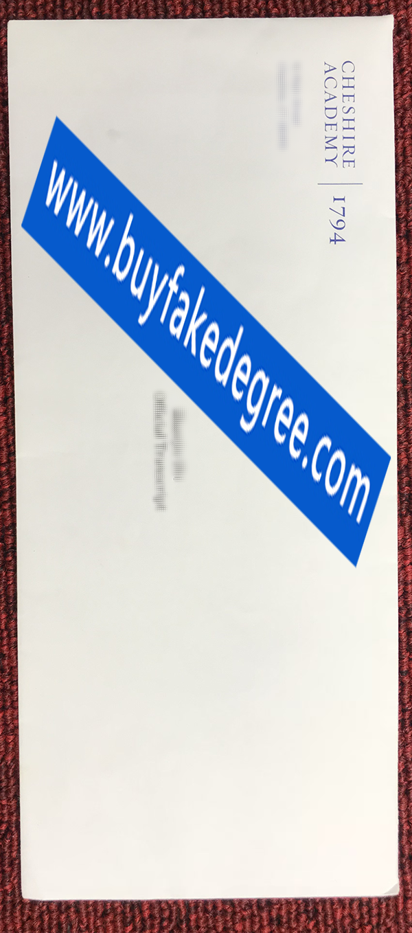 Cheshire Academy envelope buy fake transcript envelope