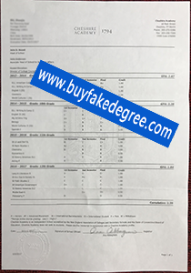 Cheshire academy transcript Fake Cheshire academy transcript for sale