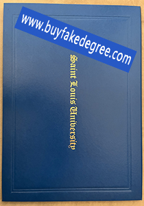 Saint Louis University diploma folder buy fake diploma with cover
