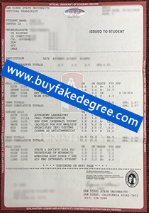 SDSU fake transcript Fake San Diego State University Diploma transcript