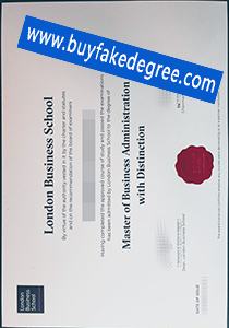LBS MBA diploma Fake London Business School Degree Certificate