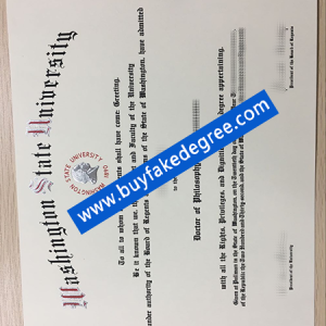 Washington State University diploma, fake WSU diploma