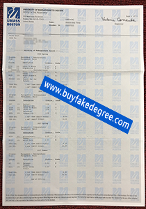 UMASS Boston fake transcript, fake diplomas, buy fake transcript,