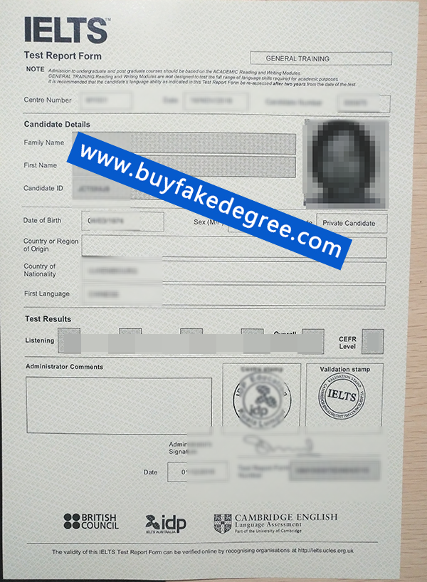 IELTS fake cerrtificate, buy fake IELTS certificate