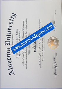 Alvernia University degree, fake Alvernia University diploma
