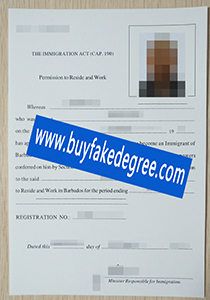 Barbados certificate