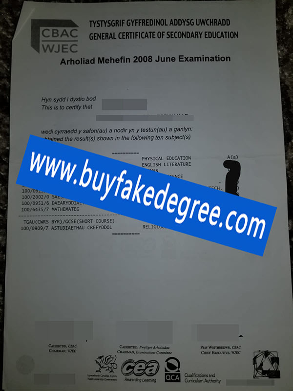 Cbac Wjec gcse